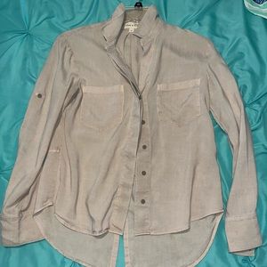 Cloth & Stone Women’s Beige Blouse - Size S